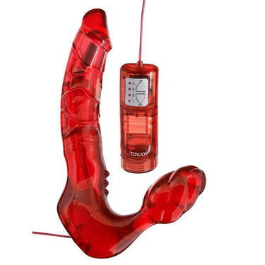 Imbracatura Donna con Vibratore Flessibile e Impermeabile